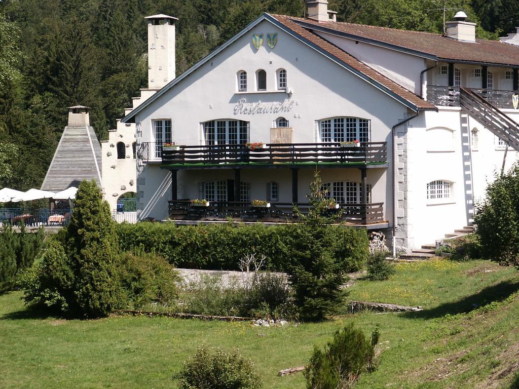Aux Truites Bleues Hotel Fort-du-Plasne Eksteriør billede