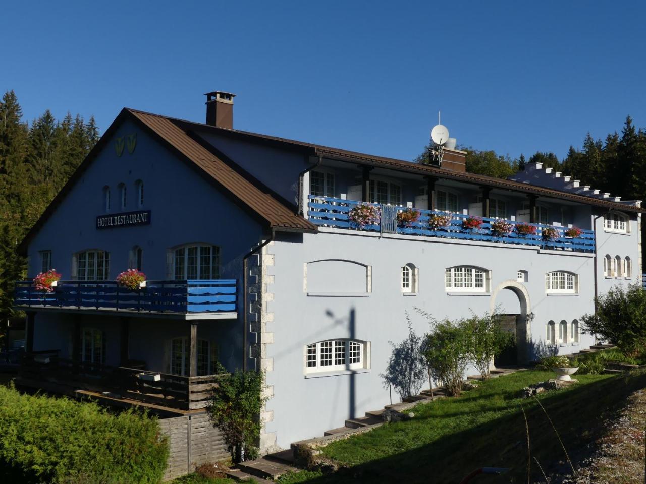 Aux Truites Bleues Hotel Fort-du-Plasne Eksteriør billede