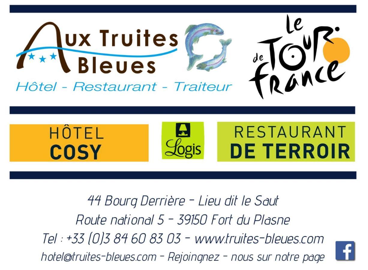 Aux Truites Bleues Hotel Fort-du-Plasne Eksteriør billede